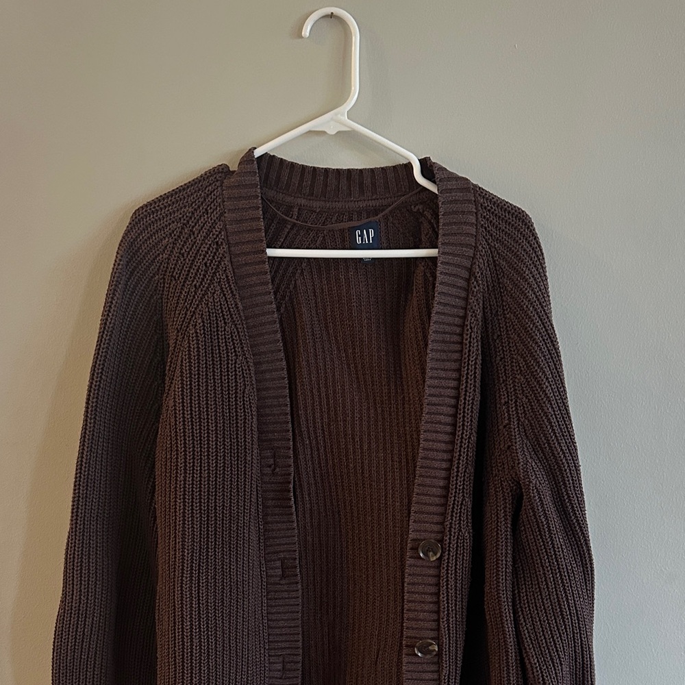 GAP Chocolate Brown Knit Sweater